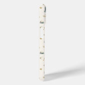 Dragons - Teal and Gold Dragon iPhone Case (Rückseite / Rechts)