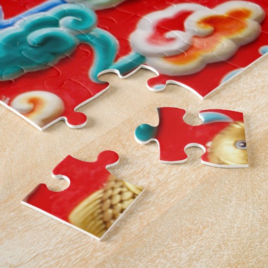 Dragons-Tempelpuzzle Puzzle (Seite)
