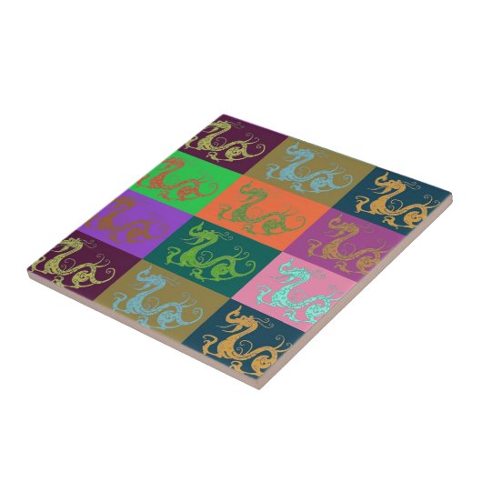 Dragons Tile Fliese (Seite)