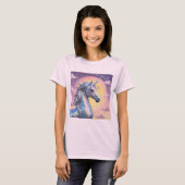Dragons & Unicorns Design - Fantasy Creation Art T-Shirt (Vorne ganz)