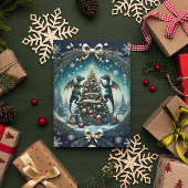 Dragons Weihnachtswonderland Feiertagskarte