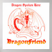 Dragons willkommen poster (Vorne)