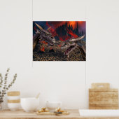 Dragons World Poster (Küche)