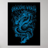 Dragons Wrath Blue Poster (Vorne)