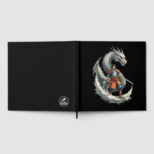 Dragon's Wrath: Das Samurai-Erwachen / Vintage Kun Gästebuch (Voll)