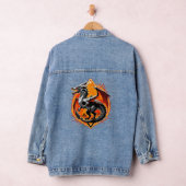 Dragon's Wrath: Das Samurai-Erwachen / Vintage Kun Jeansjacke (Hangar)