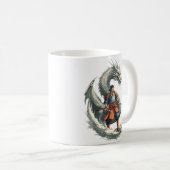 Dragon's Wrath: Das Samurai-Erwachen / Vintage Kun Kaffeetasse (VorderseiteRechts)