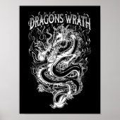 Dragons Wrath White Poster (Vorne)
