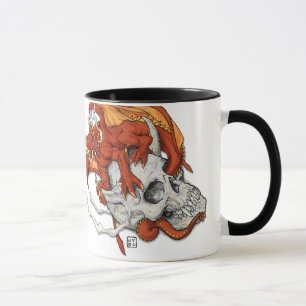 Dragonskull Stange Tasse
