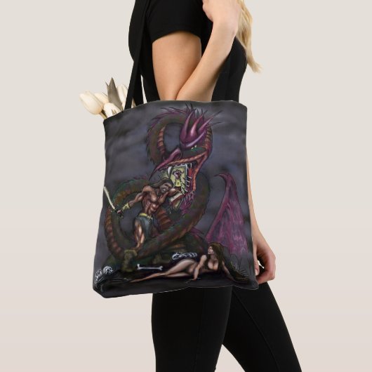 Dragonslayer Art Toag Tasche (Von Nahem)