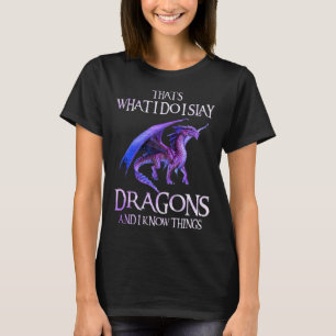 Dragonslayer Dragon Men Women Kind T-Shirt