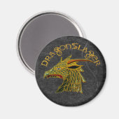 Dragonslayer Magnet (Vorderseite/Rückseite)