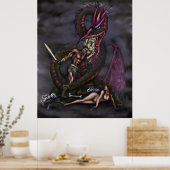 Dragonslayer Poster (Küche)