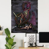 Dragonslayer Poster (Heimbüro)