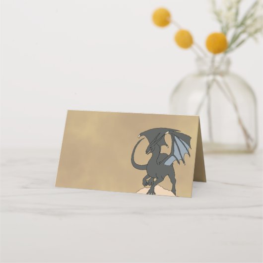 Dragonslayer-Rollen Platzkarte (Rückseite)