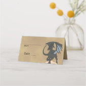 Dragonslayer-Rollen Platzkarte (Vorderseite)