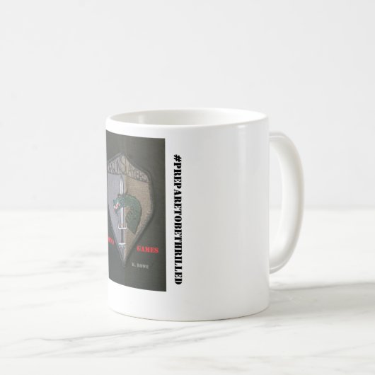 Dragonslayers: Sinnesspiel-Tasse Kaffeetasse (VorderseiteRechts)
