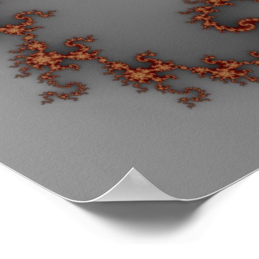 Dragonthing - Fraktal Poster (Ecke)