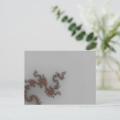 Dragonthing - Fraktal Postkarte (Stehend Vorderseite)