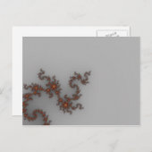 Dragonthing - Fraktal Postkarte (Vorne/Hinten)