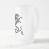 dragontribal mattglas bierglas (VorderseiteRechts)