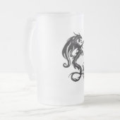 dragontribal mattglas bierglas (Vorderseite Links)