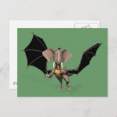 Dragophant Postkarte (Vorne/Hinten)