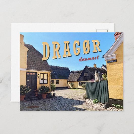 Dragør, Dänemark Postcard Postkarte (Vorne/Hinten)