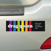 DRAGQUEEN Definition Autoaufkleber (Auf Auto)