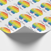 Dragqueen Geschenkpapier (Ecke)