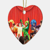 Dragqueen Keramik Ornament (Links)