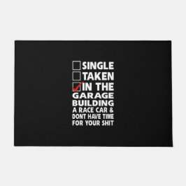Dragrace & Racing Car Doormat Fußmatte