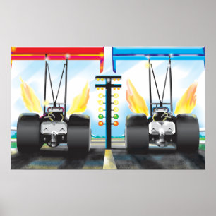 Dragster Poster