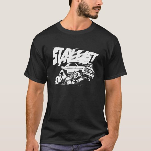 Dragster Racer Motorsport Race  Drag Racing T-Shirt (Vorderseite)