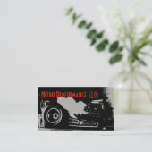 Dragster Visitenkarte (Stehend Vorderseite)