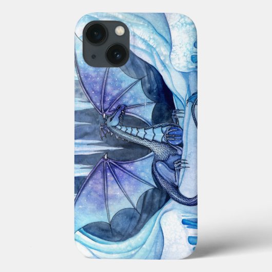Dragys of Ice Dragon Mystical Fantasy Art Artwork Case-Mate iPhone Hülle (Rückseite)
