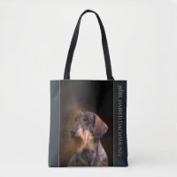 Draht-behaarte Dackel-Taschen-Tasche