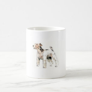 Draht-behaarter Foxterrier Kaffeetasse