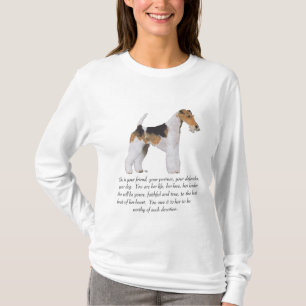 Draht-Fox-Terrier Andenken WEIBLICH T-Shirt