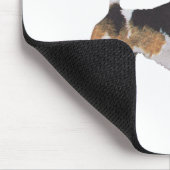 Draht-Fox-Terrier Valentine Mousepad (Ecke)