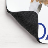 Draht-Fox-Terrier Vatertag Mousepad (Ecke)