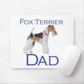 Draht-Fox-Terrier Vatertag Mousepad (Mit Mouse)