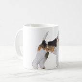 Draht-Foxterrier Kaffeetasse (Vorderseite Links)