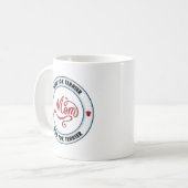 DRAHT-FOXTERRIER-Mamma Kaffeetasse (Vorderseite Links)