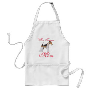 Draht-Foxterrier Muttertag Schürze