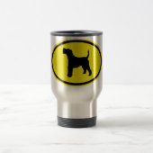 Draht-Foxterrier Reisebecher (Mittel)