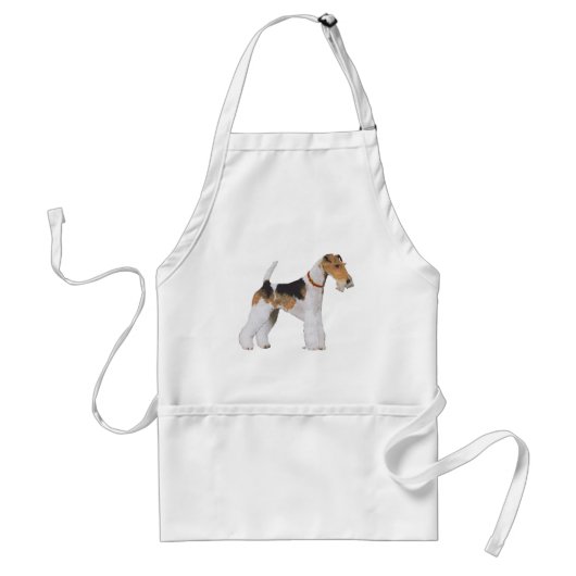 Draht-Foxterrier Schürze (Vorne)