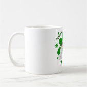 Draht-Foxterrier St. Patricks Tag Kaffeetasse (Links)