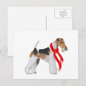 Draht-Foxterrier Weihnachten (Vorne/Hinten)