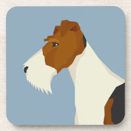 Draht-Fuchs-Terrier Getränkeuntersetzer